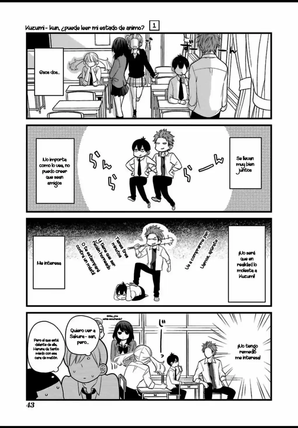 Kuzumi-kun, can't you read the room (2015) - Capítulo 3 - Página 4 - LectorTMOo