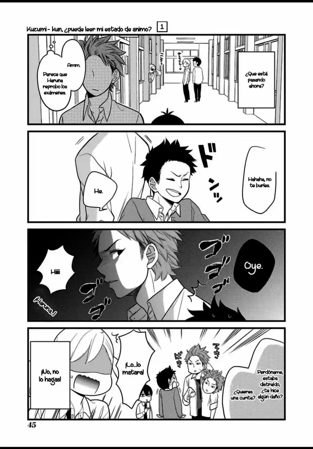 Kuzumi-kun, can't you read the room (2015) - Capítulo 3 - Página 6 - LectorTMOo