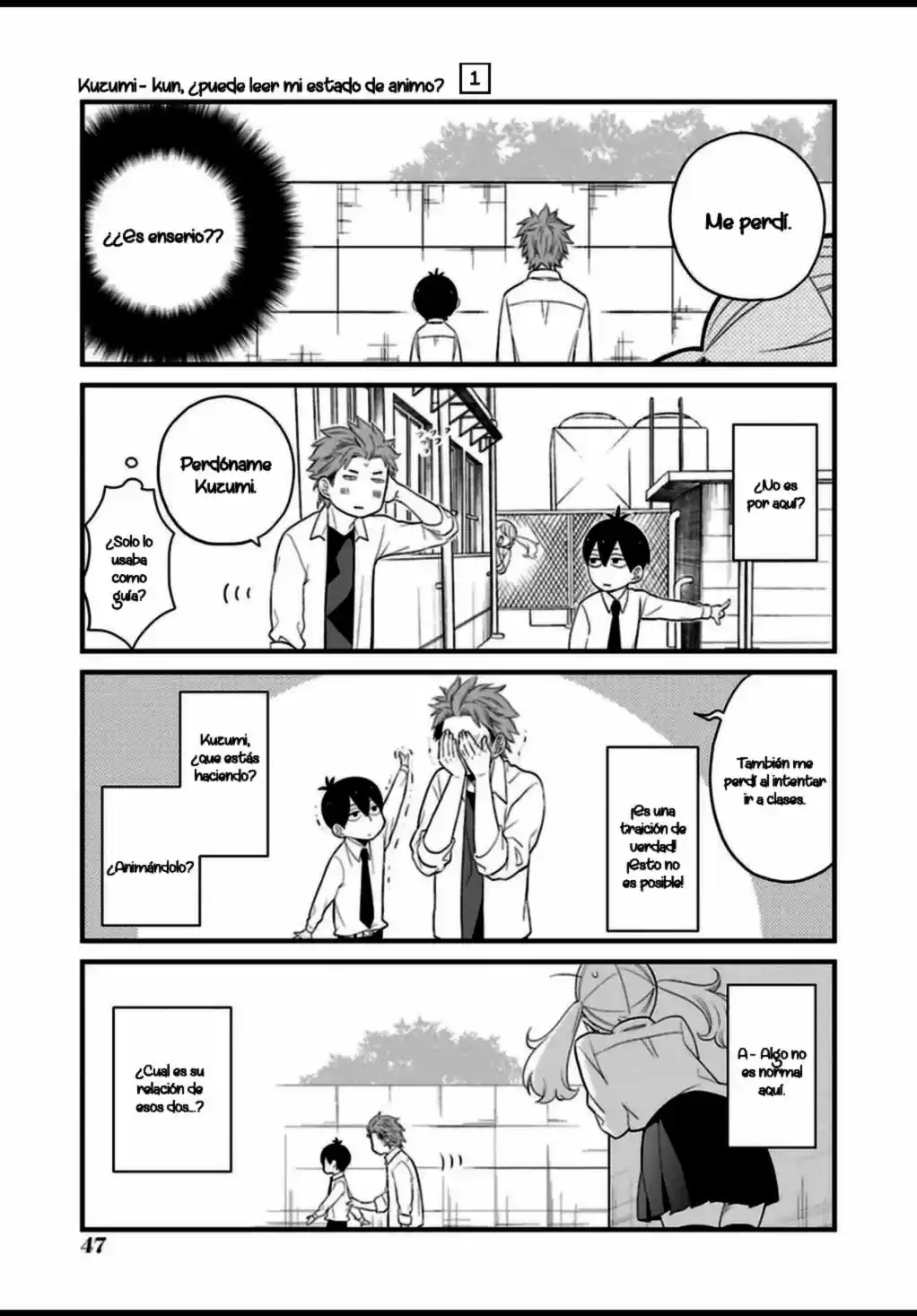 Kuzumi-kun, can't you read the room (2015) - Capítulo 3 - Página 8 - LectorTMOo