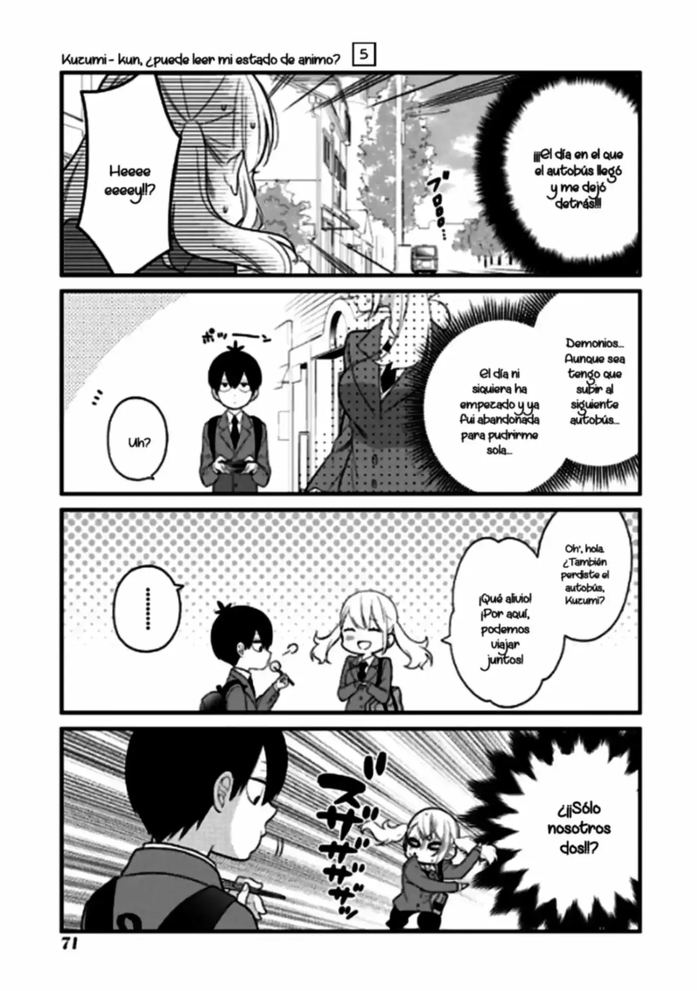 Kuzumi-kun, can't you read the room (2015) - Capítulo 31 - Página 5 - LectorTMOo
