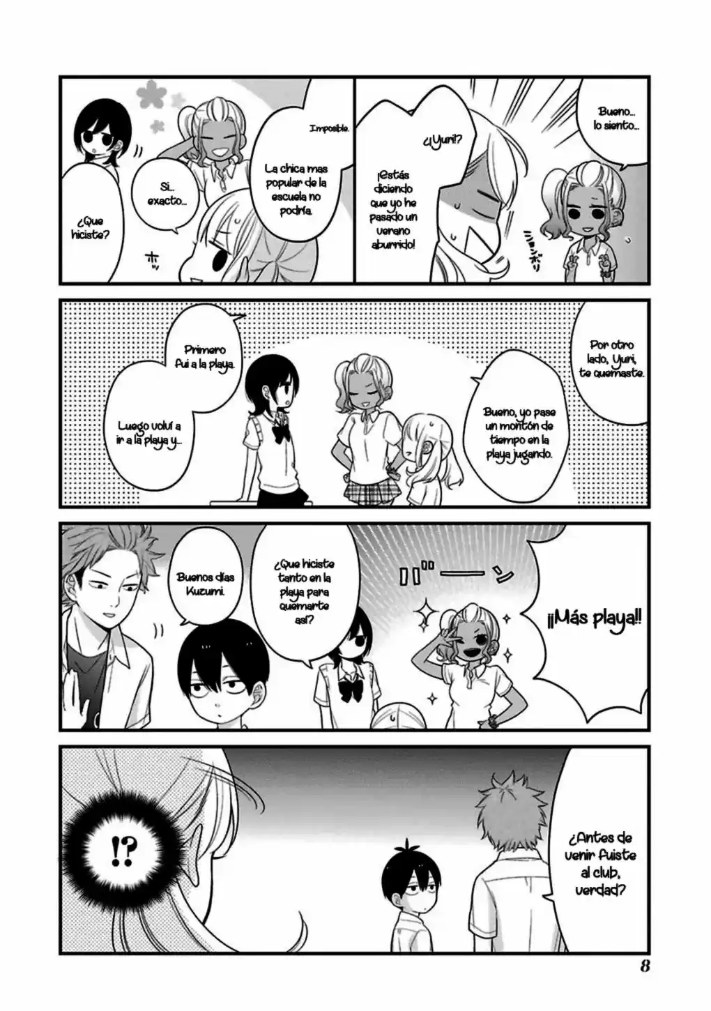 Kuzumi-kun, can't you read the room (2015) - Capítulo 9 - Página 8 - LectorTMOo