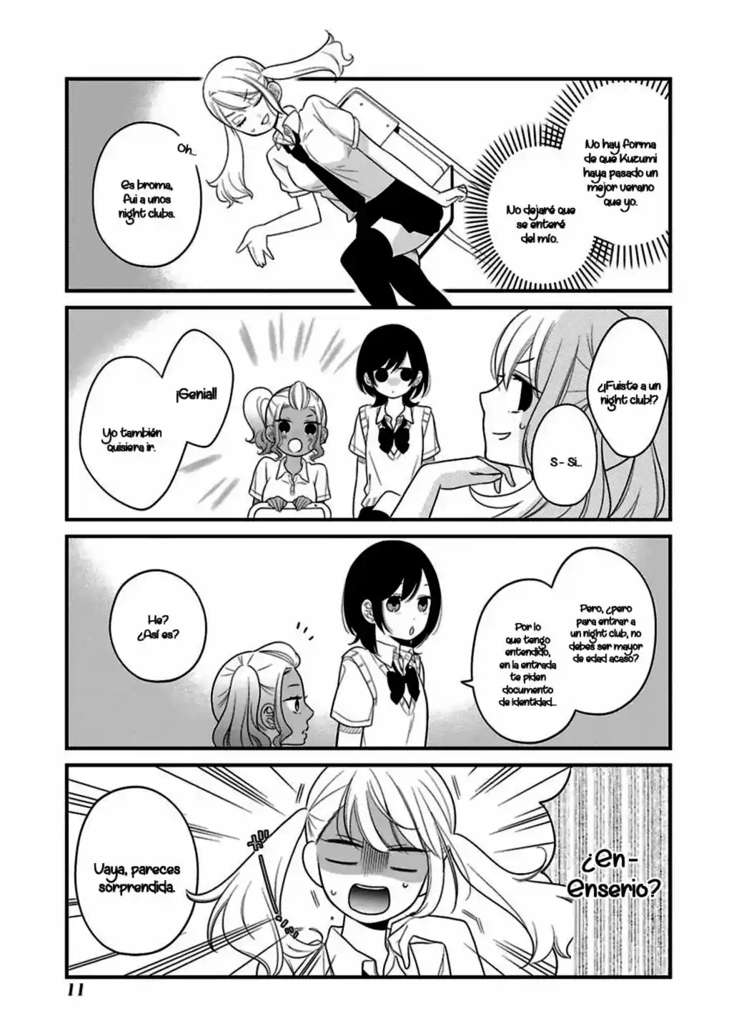 Kuzumi-kun, can't you read the room (2015) - Capítulo 9 - Página 11 - LectorTMOo