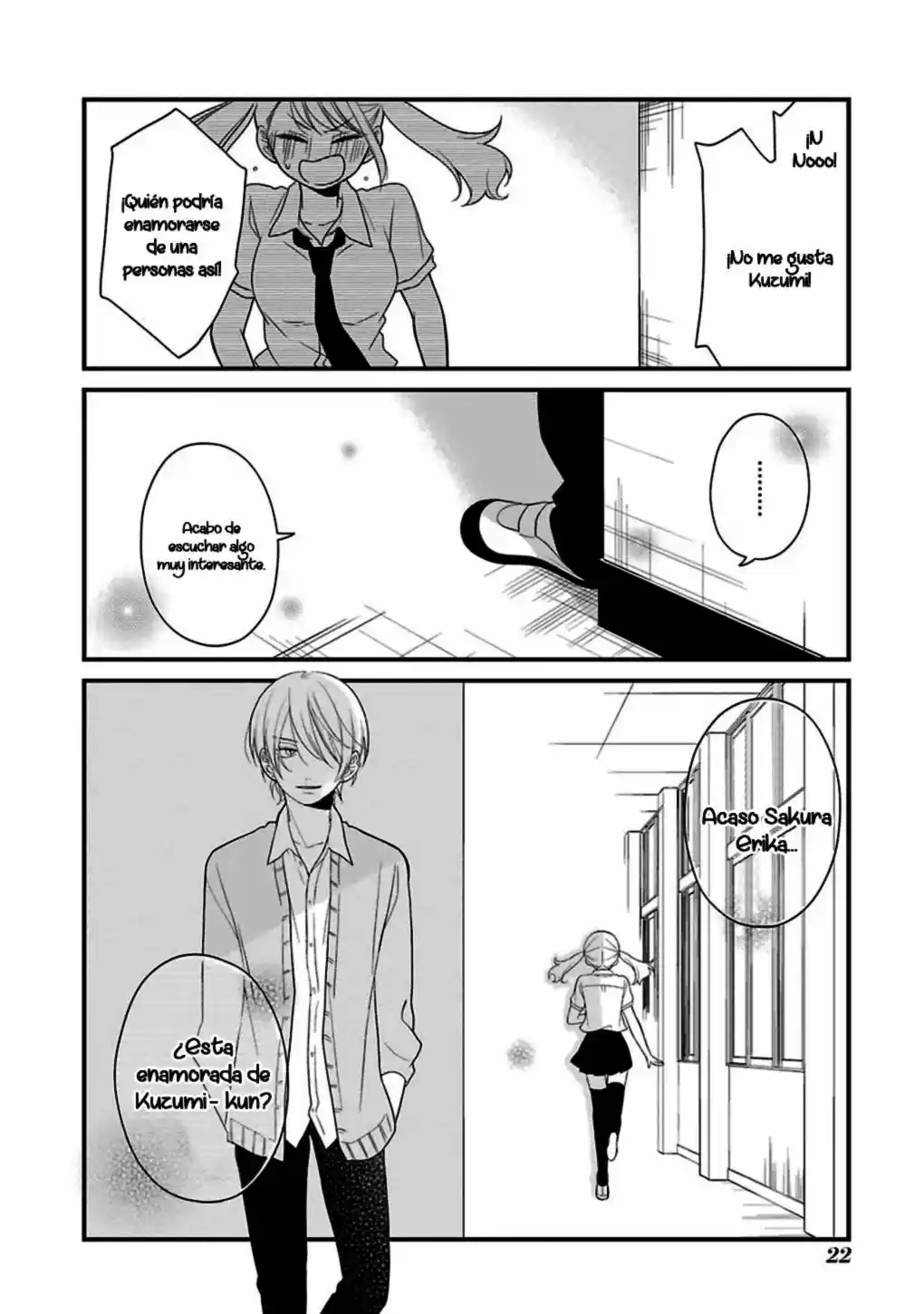 Kuzumi-kun, can't you read the room (2015) - Capítulo 9 - Página 22 - LectorTMOo