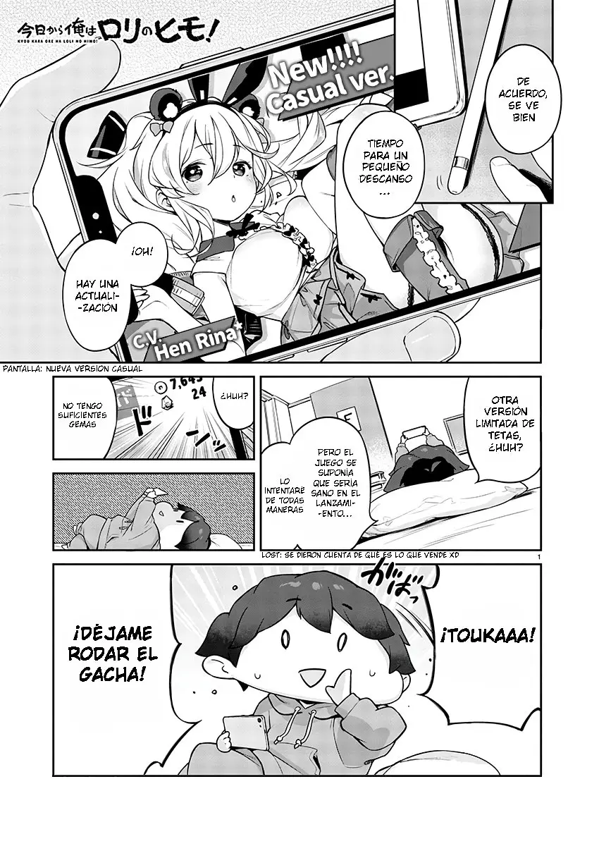 Kyou kara Ore wa Loli no Himo! (2018) - Capítulo 13 - Página 3 - LectorTMOo