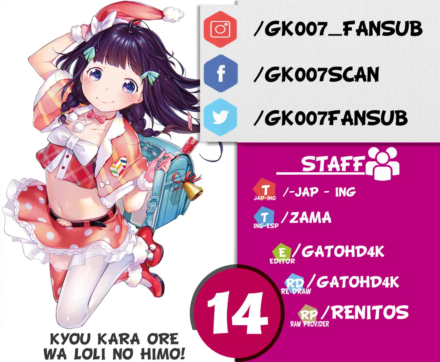 Kyou kara Ore wa Loli no Himo! (2018) - Capítulo 14 - Página 1 - LectorTMOo