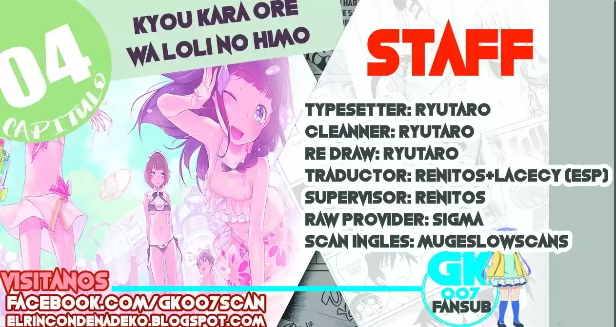 Kyou kara Ore wa Loli no Himo! (2018) - Capítulo 4 - Página 1 - LectorTMOo