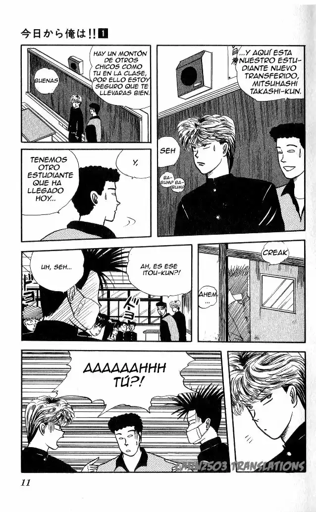 Kyou Kara Ore Wa!! (1988) - Capítulo 1 - Página 9 - LectorTMOo