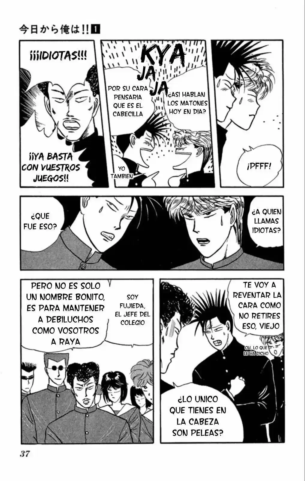 Kyou Kara Ore Wa!! (1988) - Capítulo 2 - Página 8 - LectorTMOo