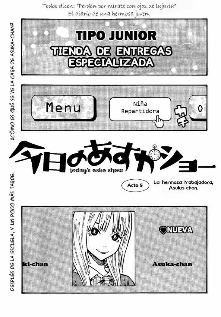 Kyou no Asuka Show (2009) - Capítulo 5 - Página 1 - LectorTMOo
