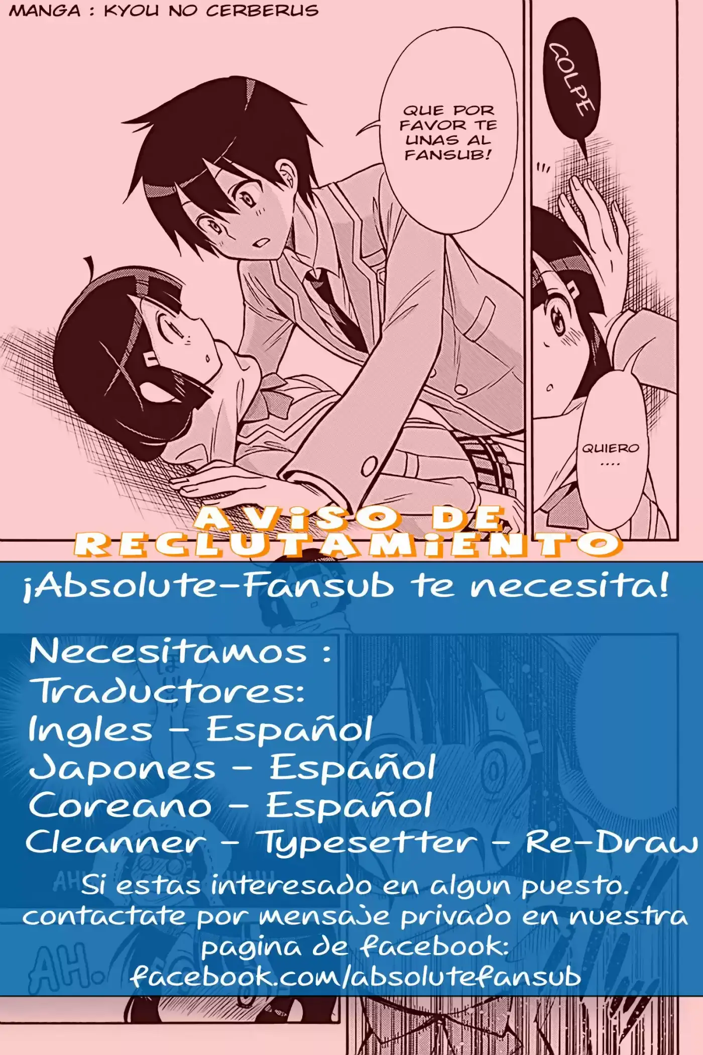 Kyou No Cerberus (2013) - Capítulo 33 - Página 38 - LectorTMOo