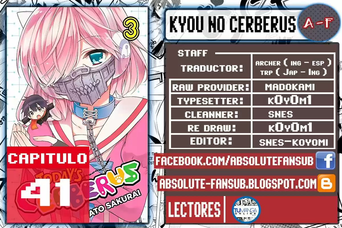 Kyou No Cerberus (2013) - Capítulo 41 - Página 1 - LectorTMOo