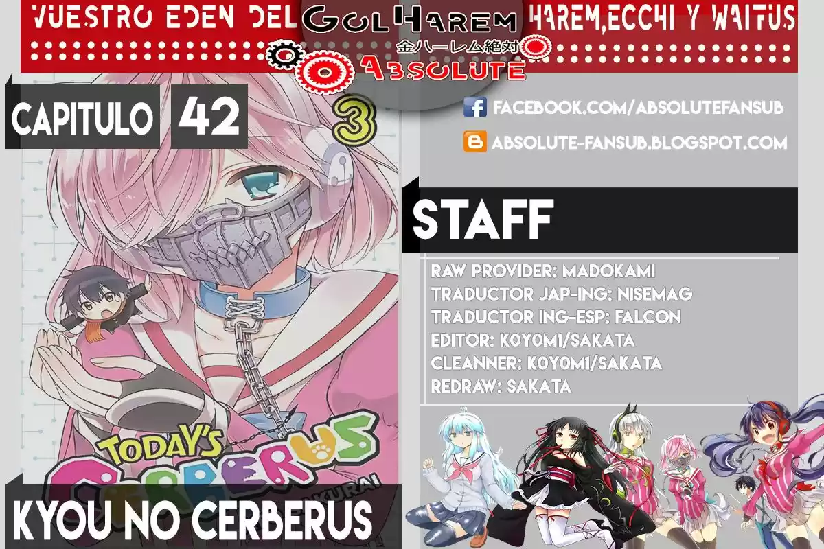 Kyou No Cerberus (2013) - Capítulo 42 - Página 1 - LectorTMOo