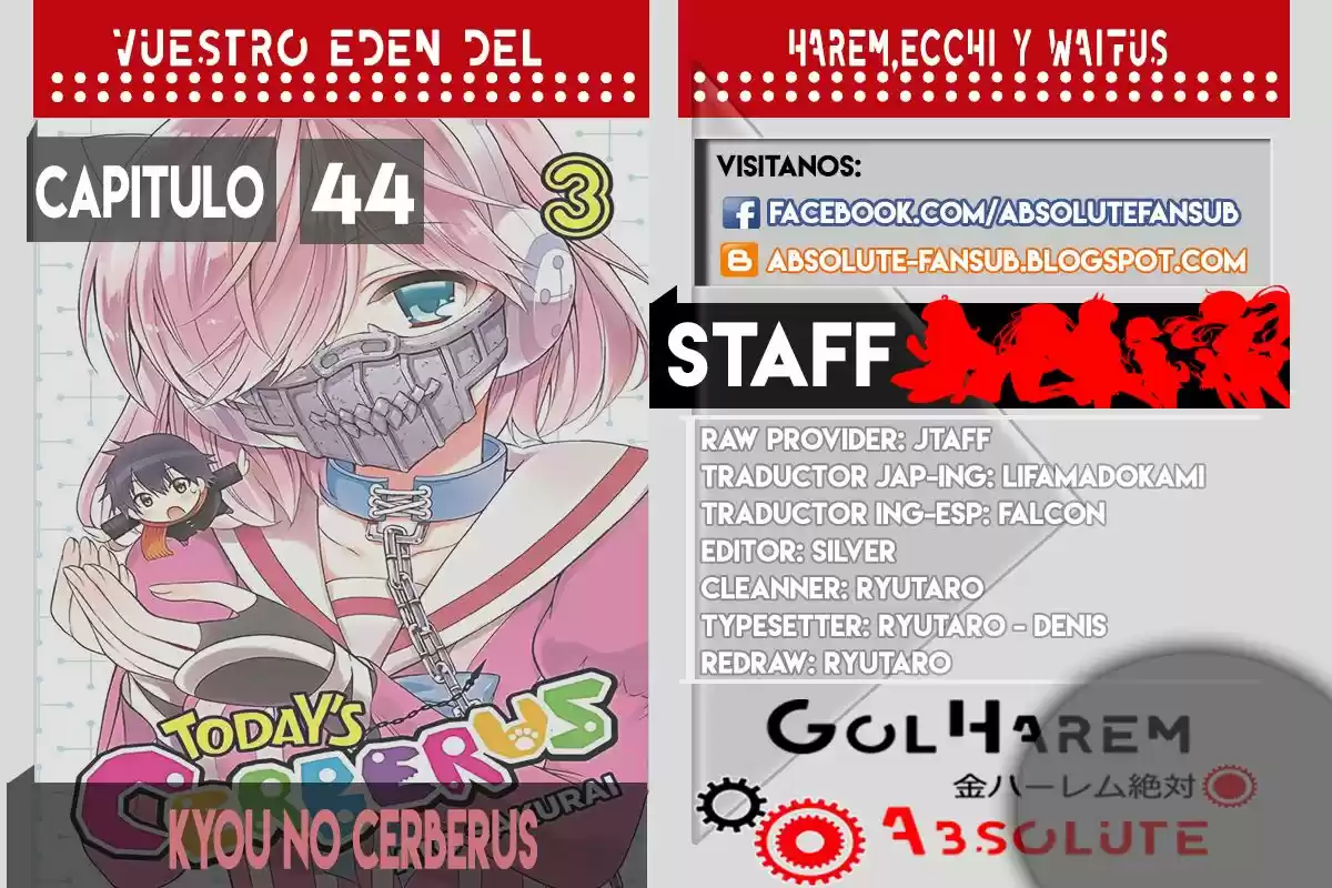 Kyou No Cerberus (2013) - Capítulo 44 - Página 1 - LectorTMOo