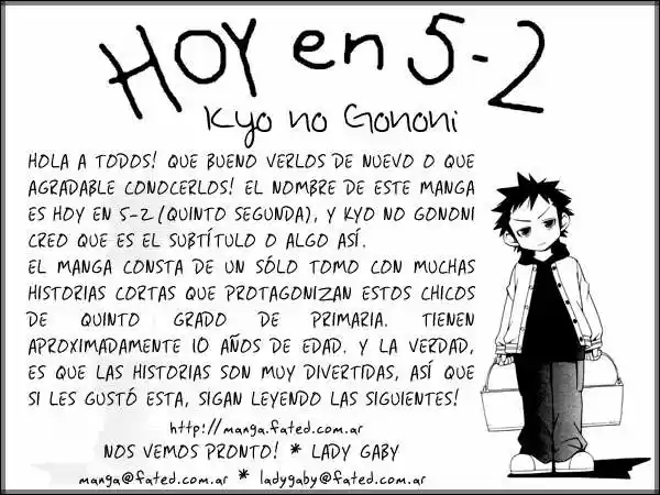 Kyou no go no ni (2002) - Capítulo 1 - Página 14 - LectorTMOo