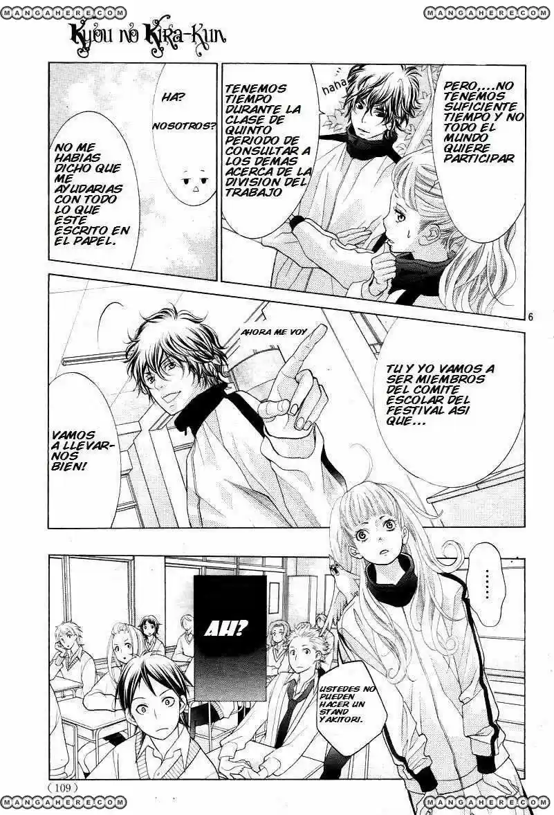Kyou no Kira-kun (2011) - Capítulo 5 - Página 6 - LectorTMOo