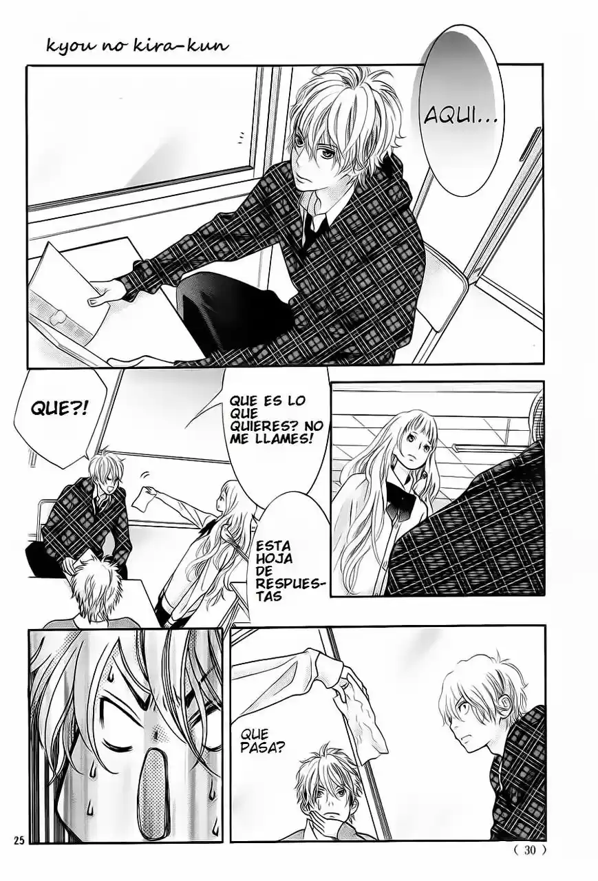 Kyou no Kira-kun (2011) - Capítulo 8 - Página 27 - LectorTMOo