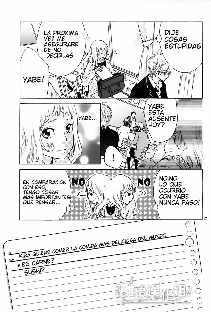 Kyou no Kira-kun (2011) - Capítulo 9 - Página 17 - LectorTMOo