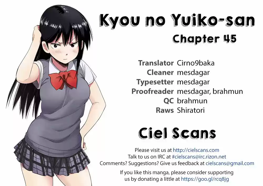 Kyou no Yuiko-san (2014) - Capítulo 45 - Página 1 - LectorTMOo
