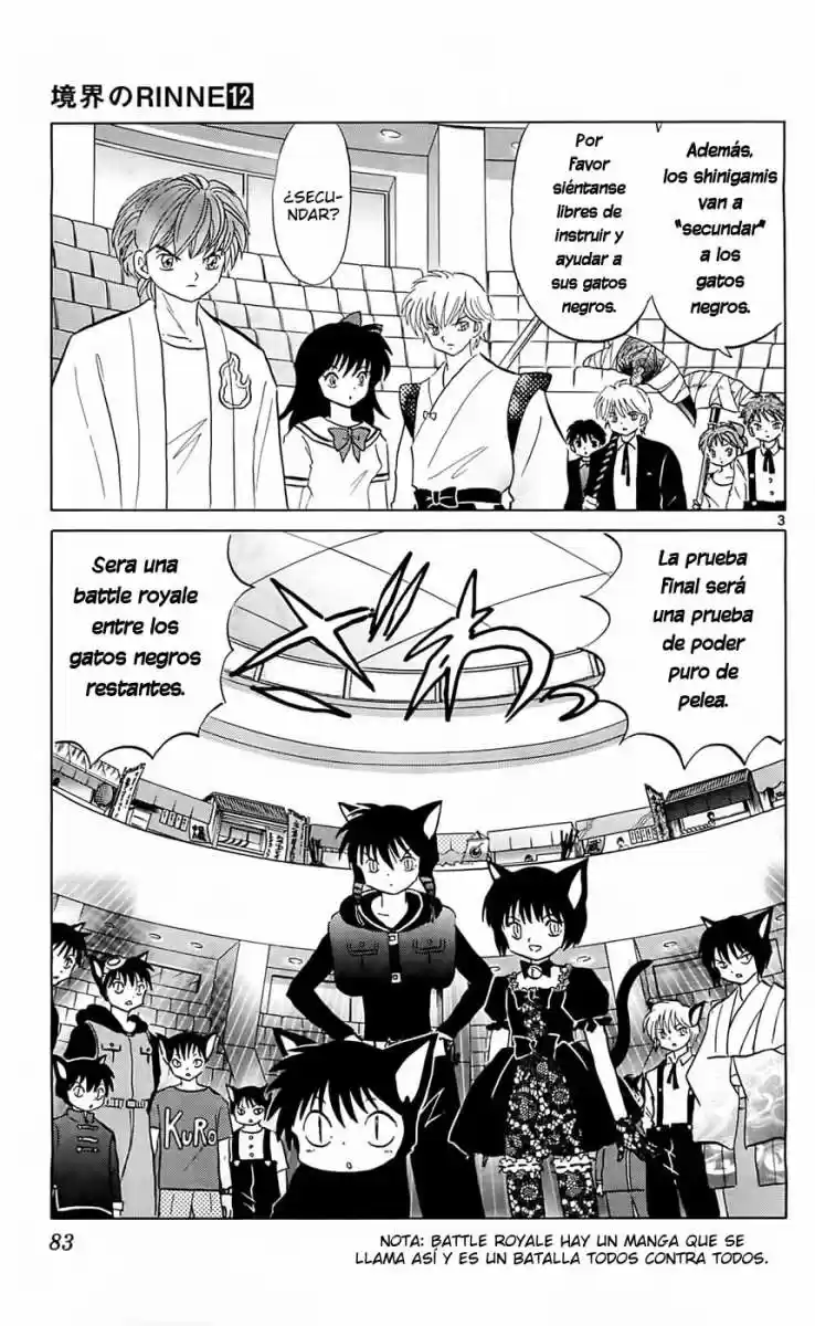 Kyoukai no Rinne (2009) - Capítulo 113 - Página 3 - LectorTMOo