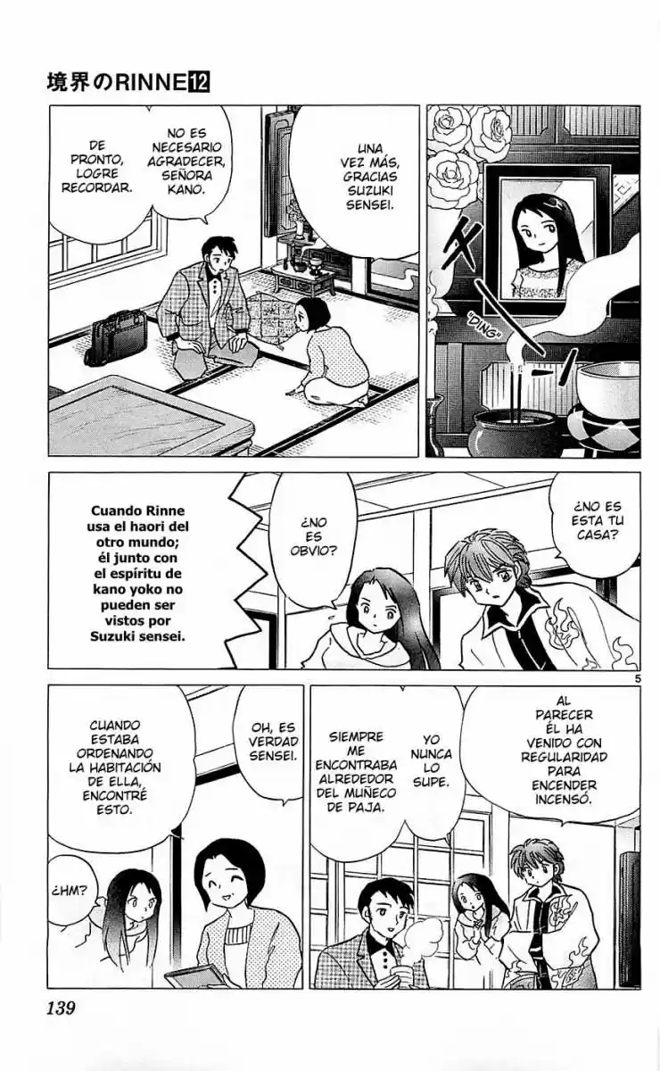 Kyoukai no Rinne (2009) - Capítulo 116 - Página 5 - LectorTMOo
