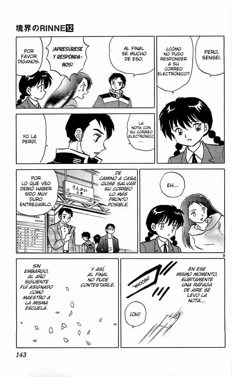 Kyoukai no Rinne (2009) - Capítulo 116 - Página 9 - LectorTMOo