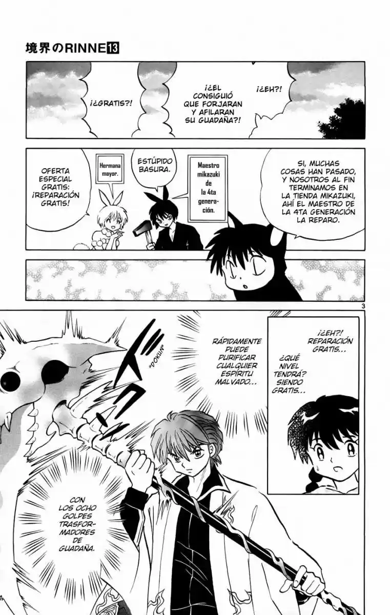 Kyoukai no Rinne (2009) - Capítulo 121 - Página 3 - LectorTMOo