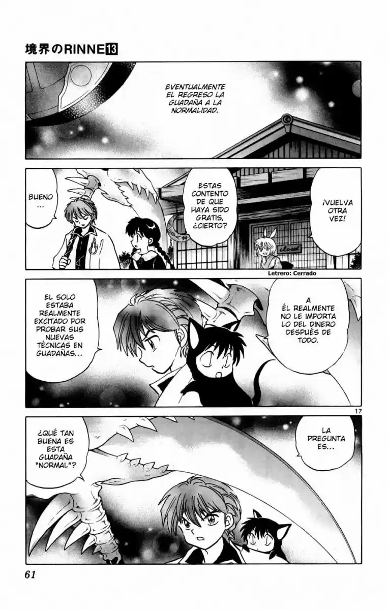 Kyoukai no Rinne (2009) - Capítulo 121 - Página 17 - LectorTMOo