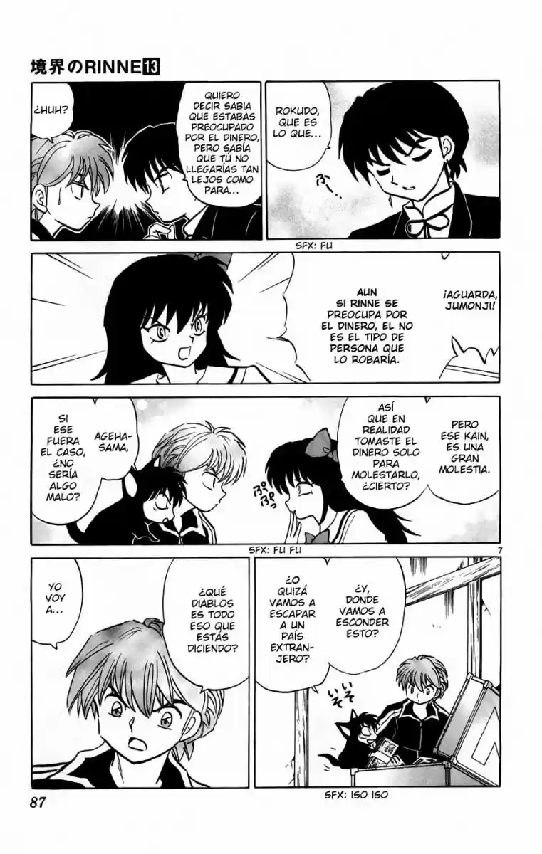 Kyoukai no Rinne (2009) - Capítulo 123 - Página 7 - LectorTMOo