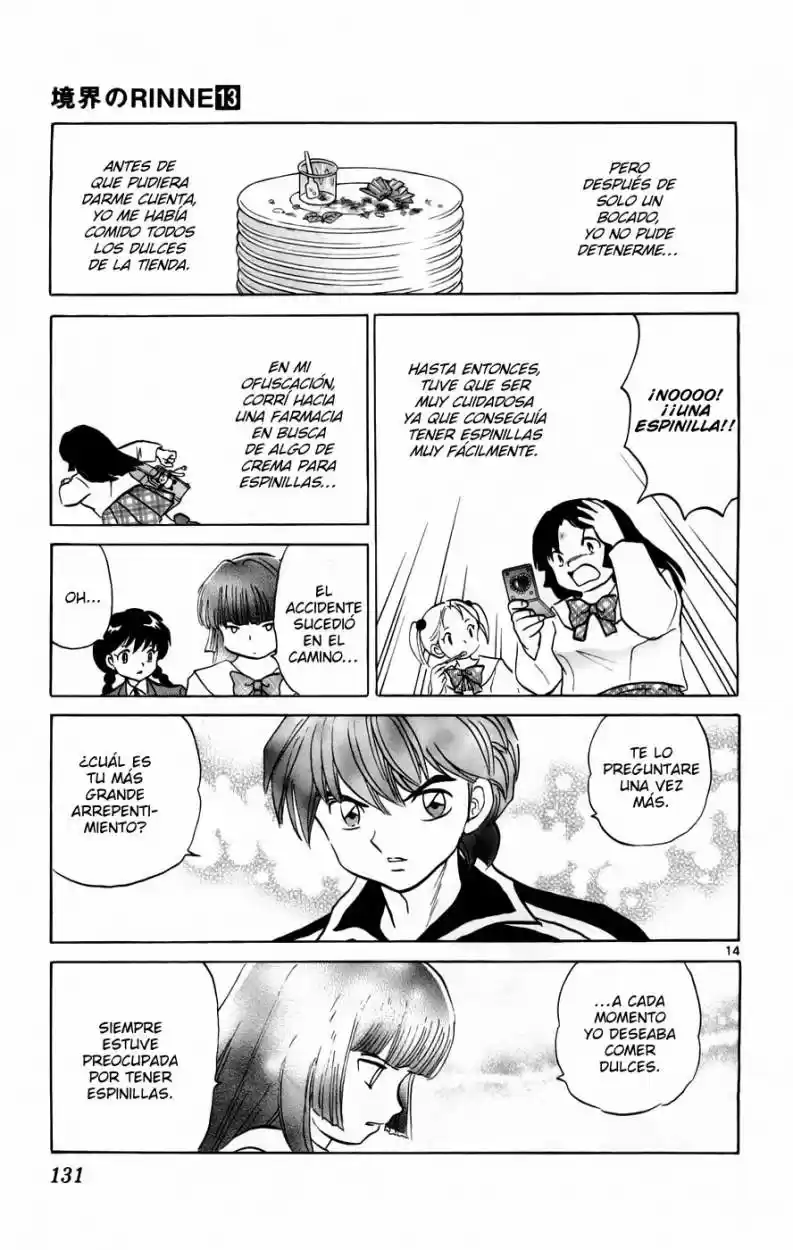 Kyoukai no Rinne (2009) - Capítulo 125 - Página 14 - LectorTMOo