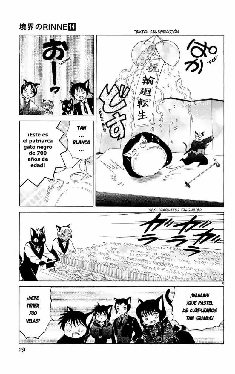 Kyoukai no Rinne (2009) - Capítulo 130 - Página 5 - LectorTMOo
