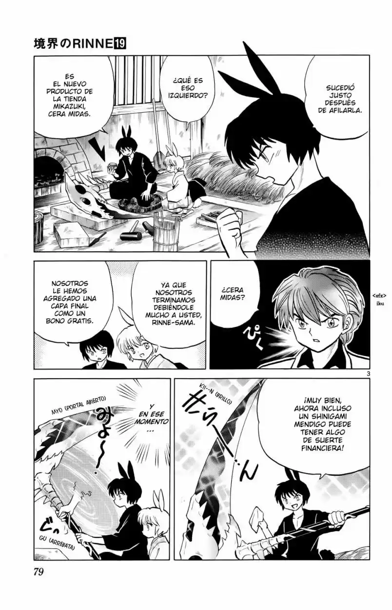 Kyoukai no Rinne (2009) - Capítulo 183 - Página 3 - LectorTMOo