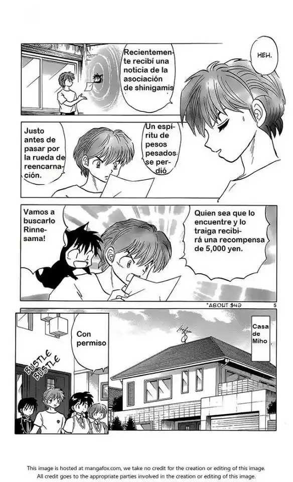 Kyoukai no Rinne (2009) - Capítulo 197 - Página 7 - LectorTMOo