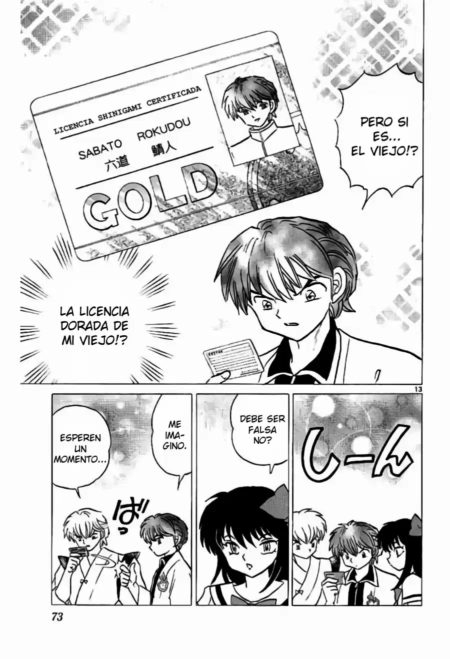 Kyoukai no Rinne (2009) - Capítulo 242 - Página 13 - LectorTMOo
