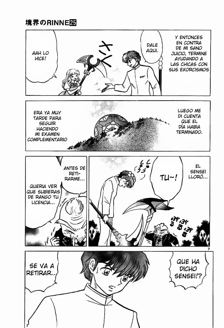 Kyoukai no Rinne (2009) - Capítulo 243 - Página 8 - LectorTMOo