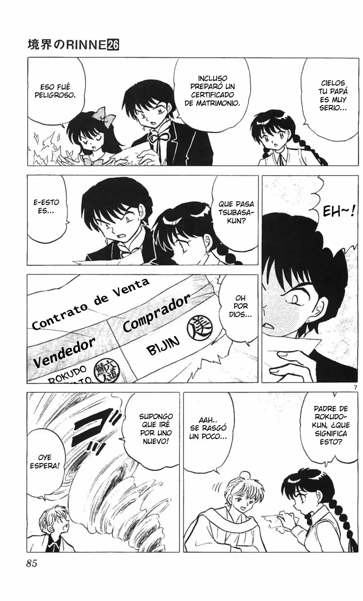Kyoukai no Rinne (2009) - Capítulo 253 - Página 8 - LectorTMOo