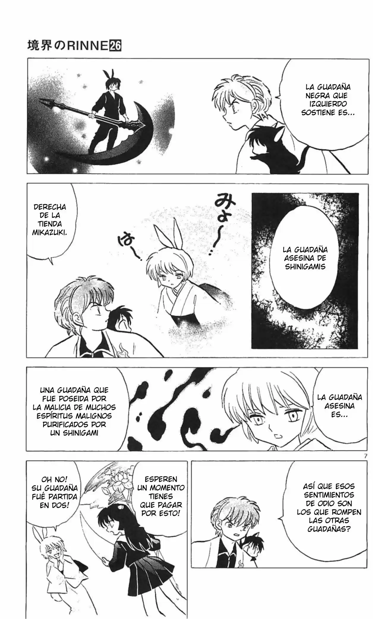 Kyoukai no Rinne (2009) - Capítulo 254 - Página 8 - LectorTMOo