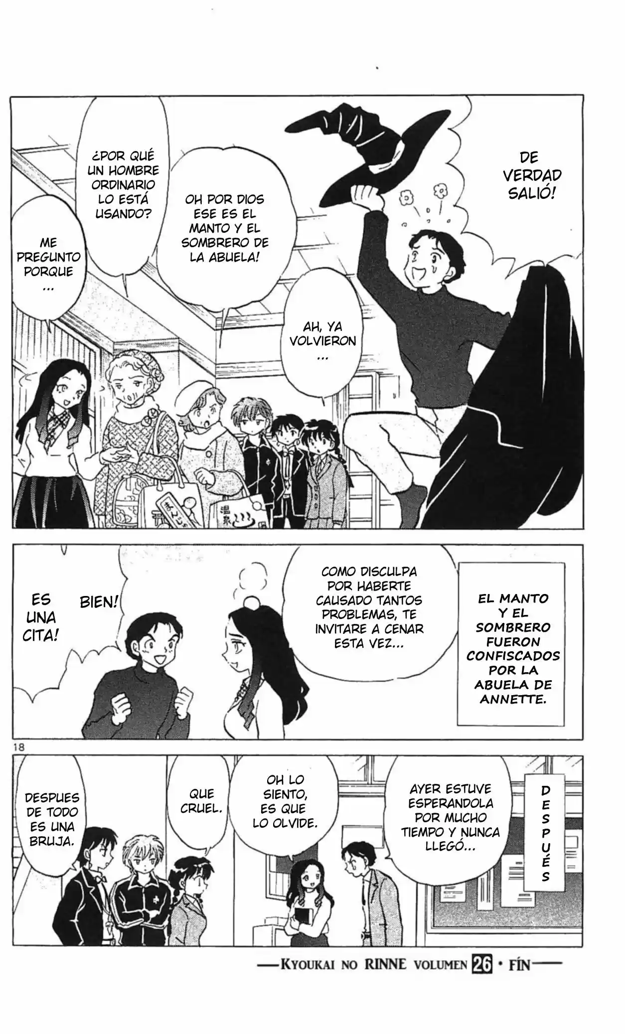 Kyoukai no Rinne (2009) - Capítulo 258 - Página 19 - LectorTMOo