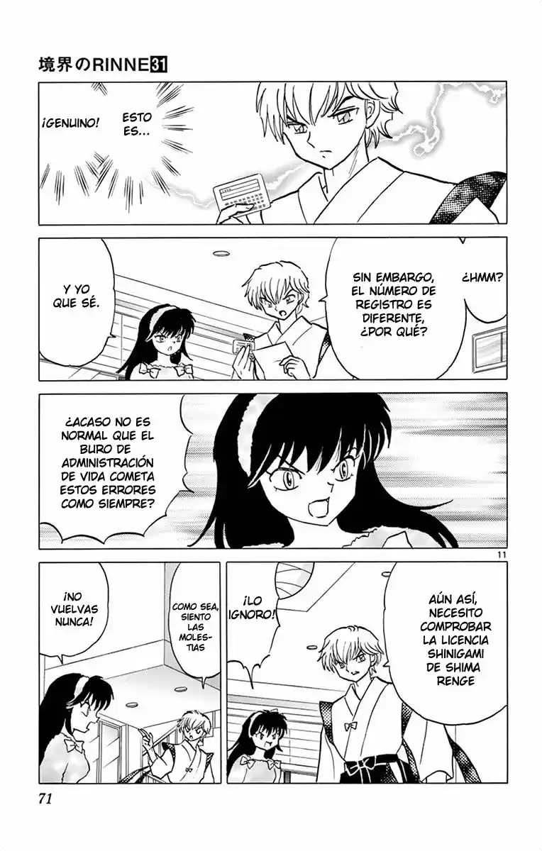 Kyoukai no Rinne (2009) - Capítulo 302 - Página 12 - LectorTMOo