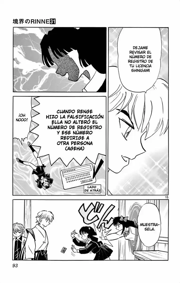 Kyoukai no Rinne (2009) - Capítulo 303 - Página 16 - LectorTMOo