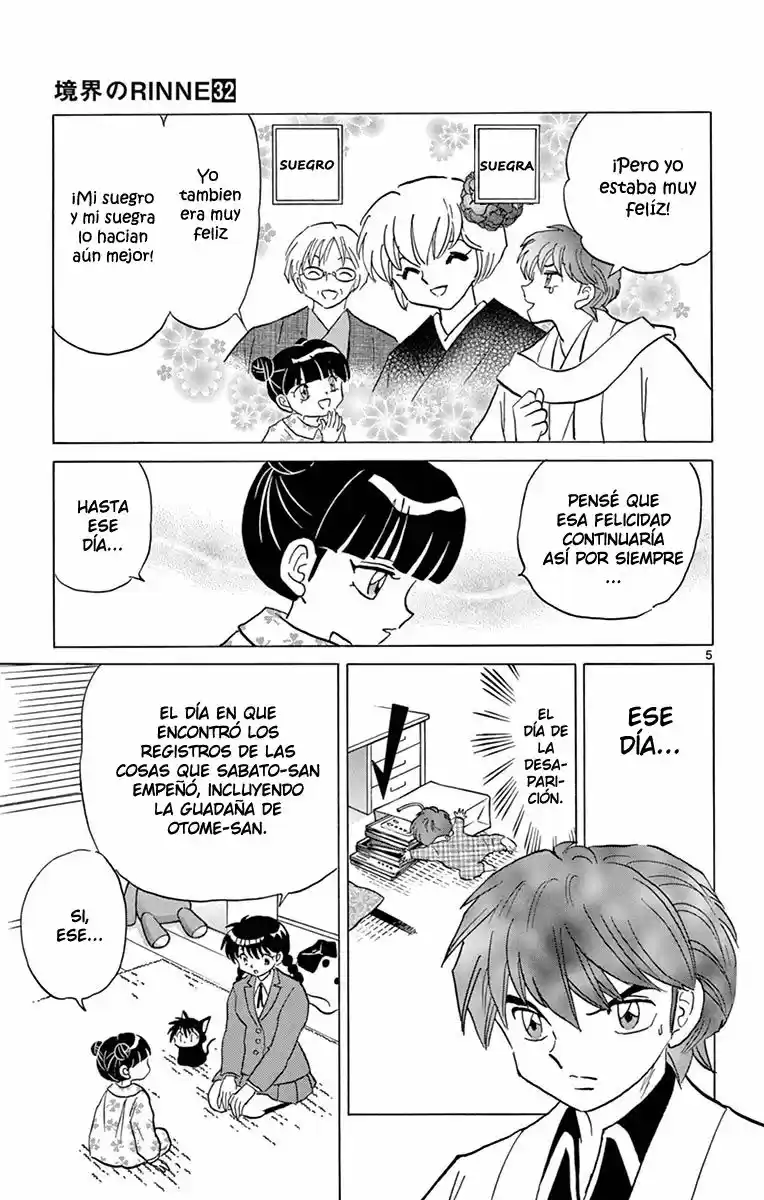 Kyoukai no Rinne (2009) - Capítulo 317 - Página 6 - LectorTMOo