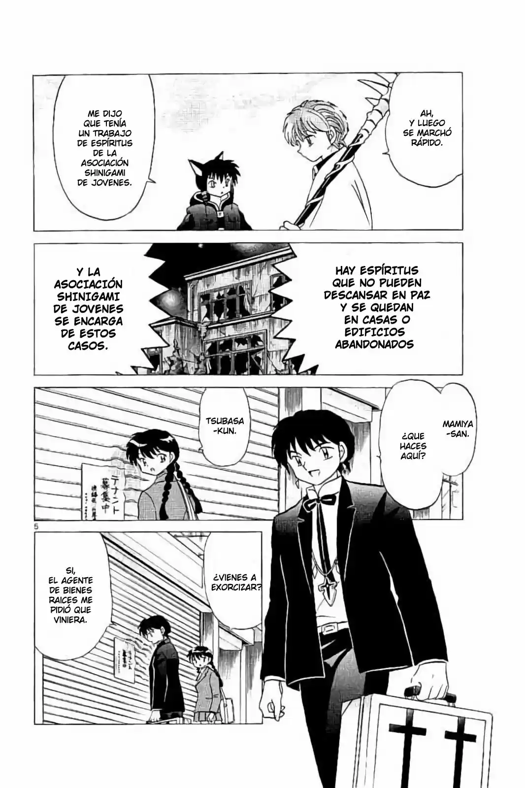 Kyoukai no Rinne (2009) - Capítulo 322 - Página 7 - LectorTMOo