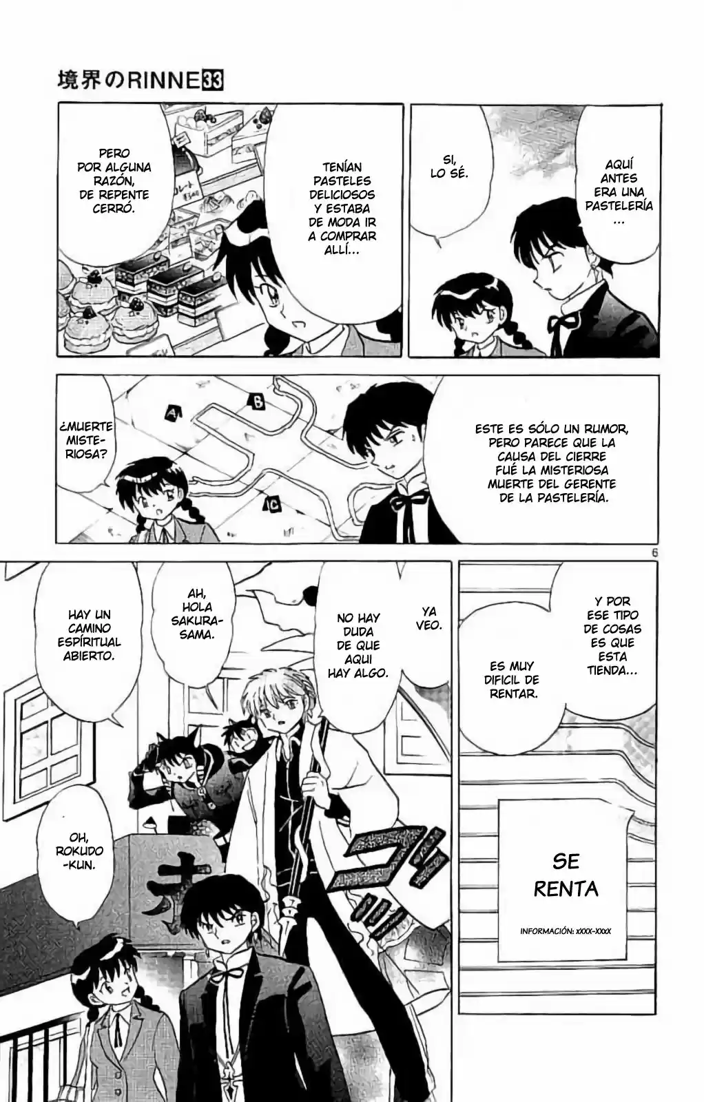 Kyoukai no Rinne (2009) - Capítulo 322 - Página 8 - LectorTMOo