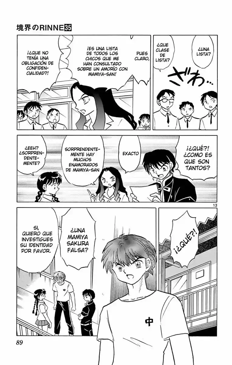 Kyoukai no Rinne (2009) - Capítulo 343 - Página 14 - LectorTMOo