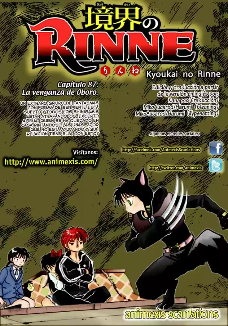 Kyoukai no Rinne (2009) - Capítulo 87 - Página 1 - LectorTMOo