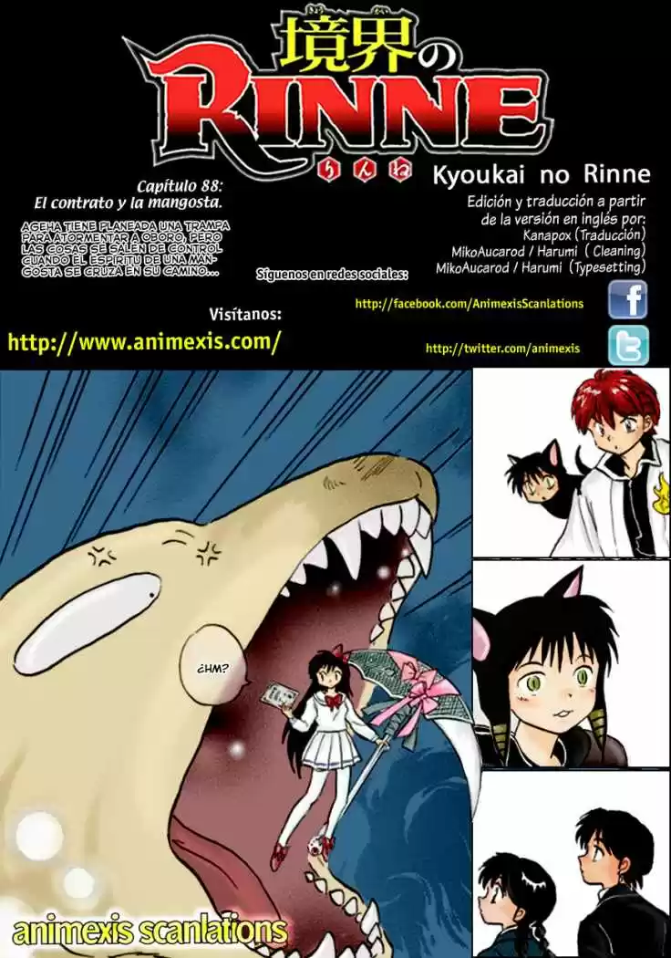 Kyoukai no Rinne (2009) - Capítulo 88 - Página 1 - LectorTMOo