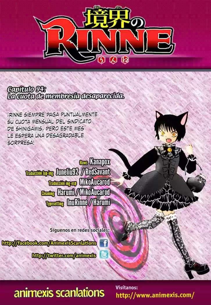 Kyoukai no Rinne (2009) - Capítulo 94 - Página 1 - LectorTMOo