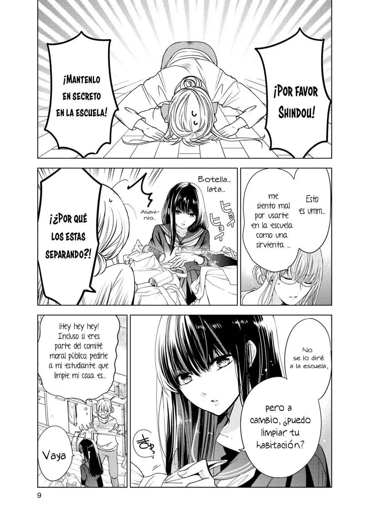 Kyoushi × Seito No Yuri Anthology Comic (2020) - Capítulo 1 - Página 9 - LectorTMOo