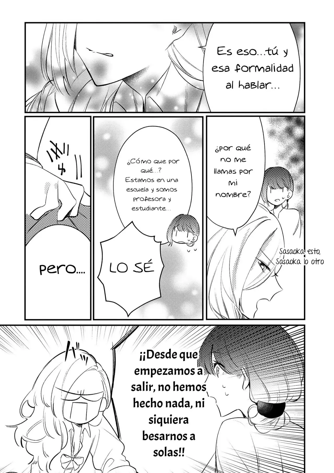 Kyoushi × Seito No Yuri Anthology Comic (2020) - Capítulo 8 - Página 4 - LectorTMOo