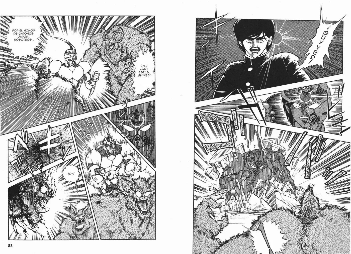 Kyoushoku Soukou Guyver (1984) - Capítulo 3 - Página 8 - LectorTMOo