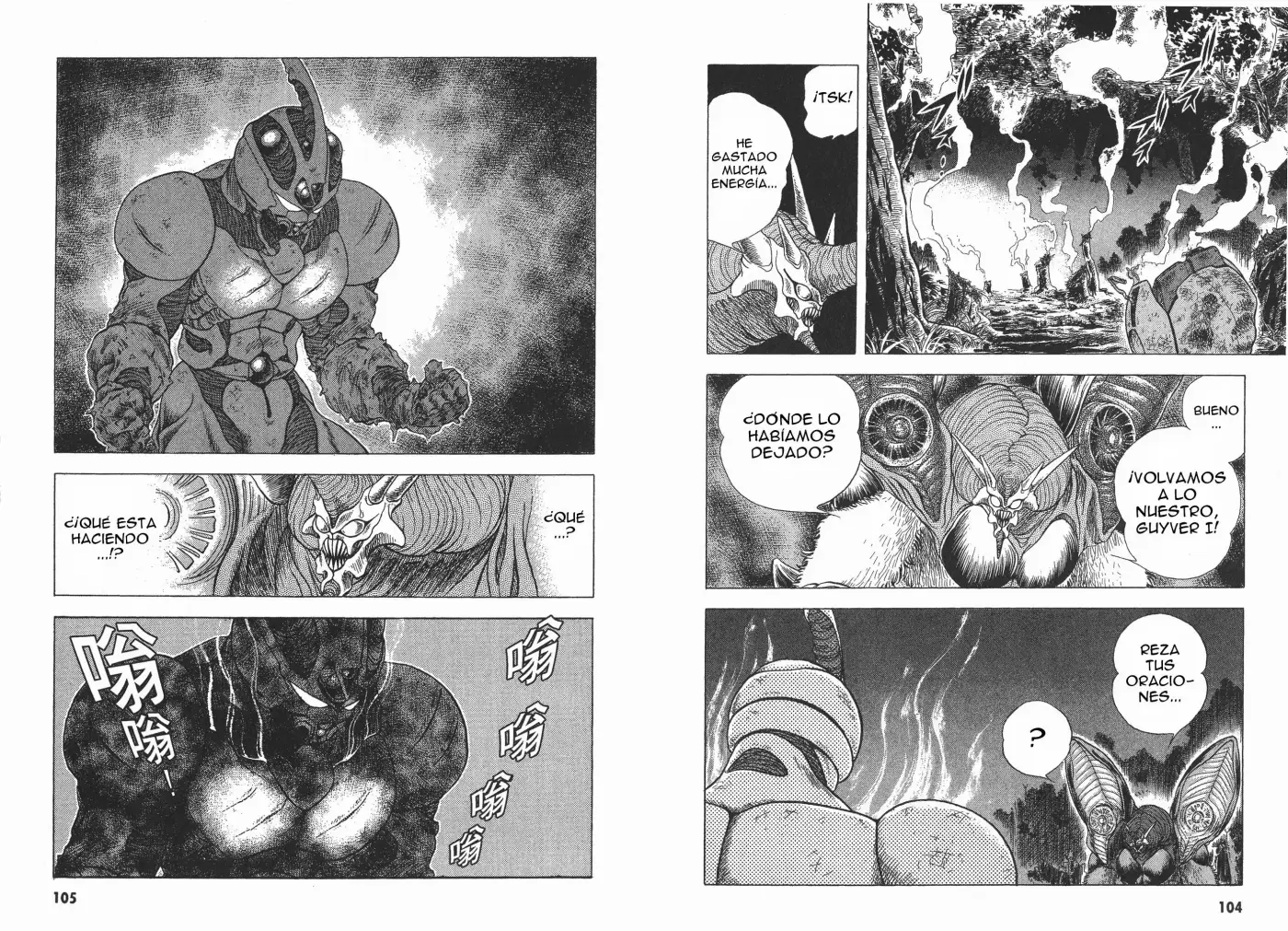Kyoushoku Soukou Guyver (1984) - Capítulo 32 - Página 14 - LectorTMOo